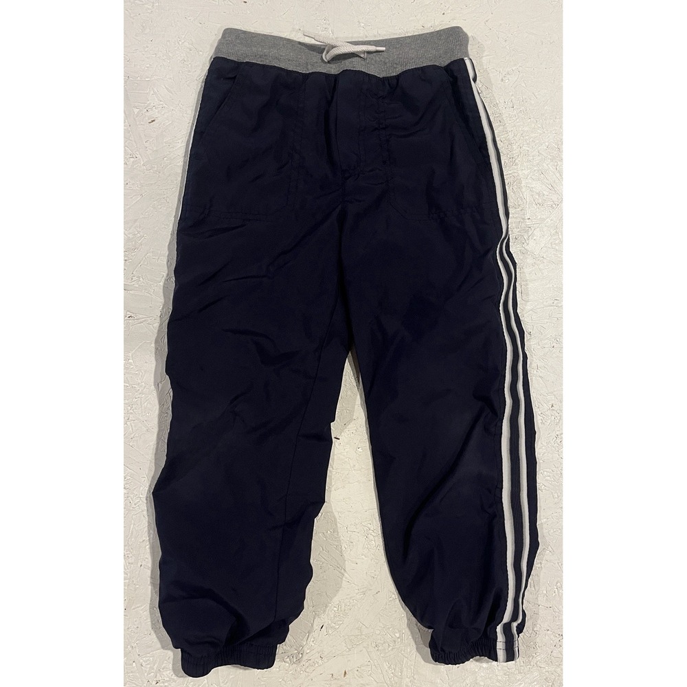 Y2K OshKosh B'Gosh Blue Lined Windbreaker Pants Youth Size 7 Years Sweatpants